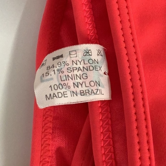 Tuti Swimwear Size Large Red Side Ties Bikini Bottom Made in Brazil New No Tags - Picture 7 of 8
